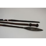 Various African spears, late 19th Centur
