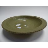 A Ming Celadon bowl, 33 cm diameter appr