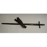 A medieval style sword