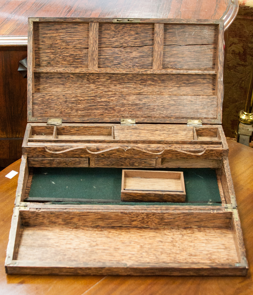 An Anglo-Indian Regency writing box of e