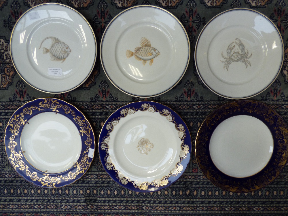 A collection of Royal Crown Derby dinner