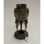 A 19th Century Japanese bronze Koro or i