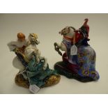 Two Doulton figures, St George HN 2051 a