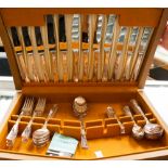 **RE-OFFER MAY 20/30**A boxed canteen of EPNS cutlery