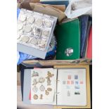 A large untidy accumulation of stamps, including GB Mint, a real sorters lot