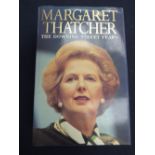 Margaret Thatcher 'The Downing Street Years', signed by Margaret Thatcher and Dennis Thatcher,