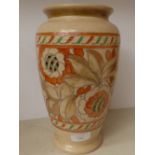 A Crown Ducal Charlotte Rhead Autumn Leaves vase