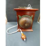 An Edwardian mahogany counter bell