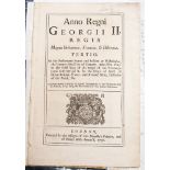 A George II Act of Parliament document dated 1730,
