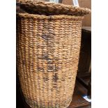 ** AWAY ** A set of Australian linen baskets dating from the 1950s (3)