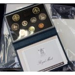 Eleven Great Britain blue leather proof sets, dates include 1983 x 2, 1984 x 3, 1985 x 2, 1987,