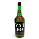 A bottle of VAT.69, 26 2/3Flox 1980s