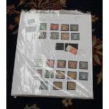 A GB comprehensive postage dues collection on leaves, mint