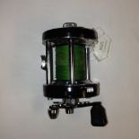 ABU AMBASSADEUR 6000 c fishing reel in leather case with spanner, spares, oil, instructions