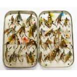 Wheatley wet fly box and flies,