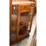 An Art Deco display cabinet,