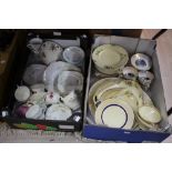 Tea and dinner ware, including Ducal, Doulton, etc