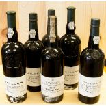 Taylor's Quinta de Vargellas Vintage Port, 1978, 1996 x 2 & 1987 x 3 (6)