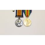 A pair of BWM and Victory medals to Lieutenant SHF We Ale RNVR; together with two Peace medallions,