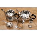 Tea service, six pieces