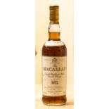 Macallan 18 year old, 1971 whisky