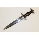 A Third Reich Nazi S.A Dagger. Maker 'F.Herder', no scabbard