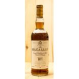 Macallan 18 year old, 1971 whisky