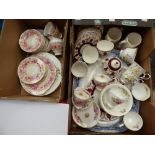 A Midwinter porcelain part tea set,