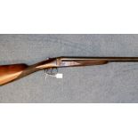 SHOTGUN CERTIFICATE REQUIRED FOR THIS LOT
12 bore 2 3/4'' chamber side by side Yeoman model boxlock