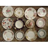**REOFFER IN MAY £40 - £60**Royal Crown Derby 'Derby Days' Derby posies and nine other patterns,