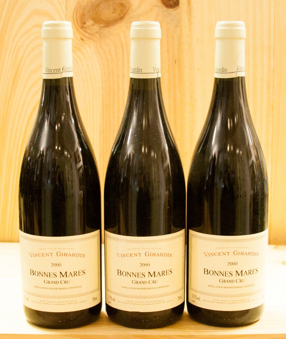 Bonnes Mares Grand Cru Vincent Girardin, 2000 x 3 (3)