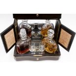 A Remy Martin cognac safe,