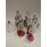 ***REOFFER MAY £100/150*** Ten assorted Royal Doulton figures,