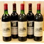 Chateau Taillefer Pomerol, 2004 x 2, together with Chateau L'Enclos Pomerol, 1982 x 3 (5)