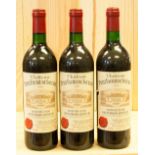 Chateau Petit Faurie de Soutard St Emilion, 1990 x 3 (3)