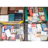 Collection of approximately 400 sets of various playing cards