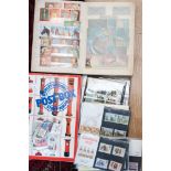 A stamp stock book, two other stamp albums and a small quantity of First Day Covers (1950s and 60s)