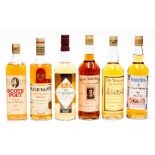 Whisky including Millennium Master, Invergordon 10 year old, Scots poet, Mackinlay Old Scotch