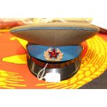 Soviet post-war peaked cap