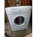 A Hotpoint Aquarius washing machine,