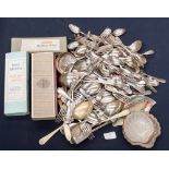 Boxed and loose EPNS flatware (bag)
