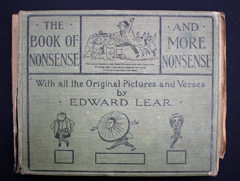 Edward Lear The Book of Nonsense and more nonsense. Undated.