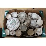 A large quantity of India Tree pattern dinner service items