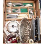 Plated flatware and Hollowware (parcel)