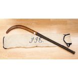 An early 20th Century Slazenger hockey stick 'The Fletcher'