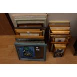 An assorted collection of modern framed prints (parcel)