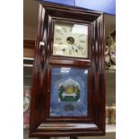 An American Jerome & Co, New Haven, wall clock,