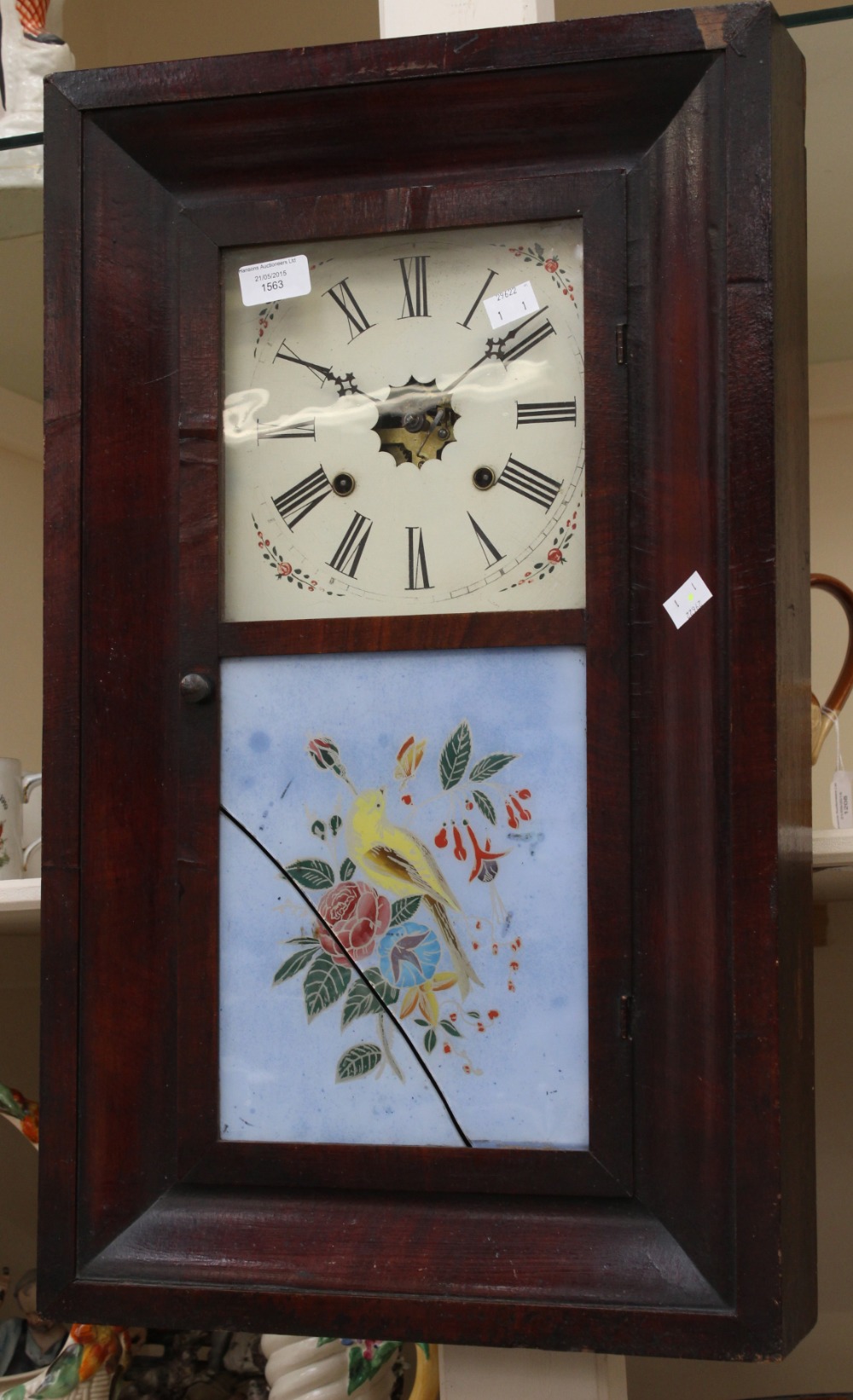 An American Waterbuy wall clock,