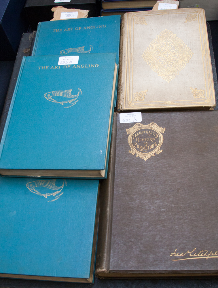 Three volumes, The Art of Angling,