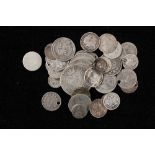 Silver coins, majority pre 20, 4.